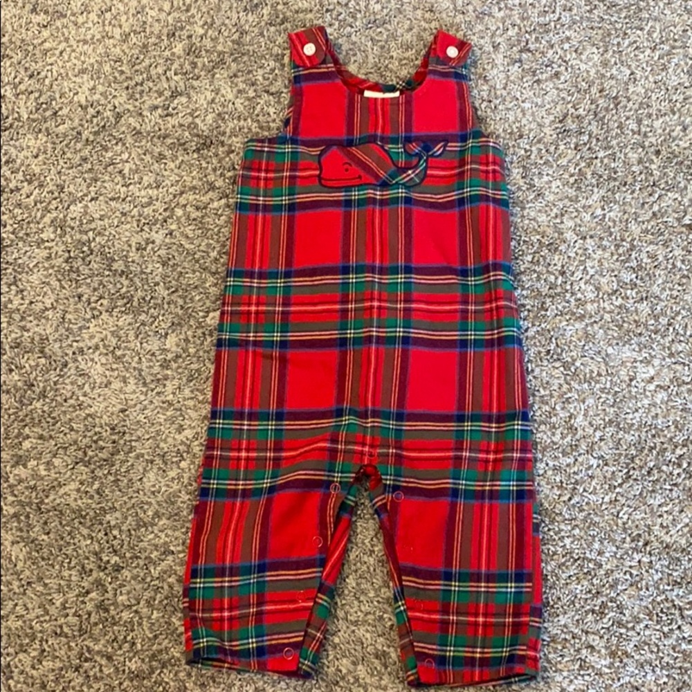 Vineyard Vine 6-12 month Christmas outfit.